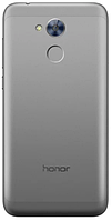 Задняя крышка Huawei Honor 6A (DLI-AL10, DLI-TL20) серебристая с шлейфом сканера отпечатка пальца Оригинал