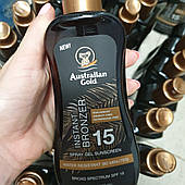Australian Gold сонцезахисний водостійкий спрей — бронзатор SPF 15