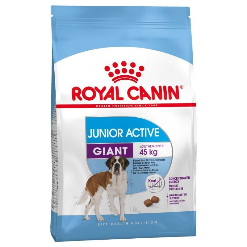 Сухий корм Royal Canin Giant Junior Active для активних цуценят гігантських порід від 8 до 24 міс. 15 кг