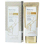 FarmStay Snail Repair BB Cream SPF 50 ББ крем з муцином равлики, 50 мл