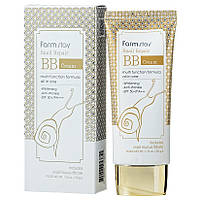 FarmStay Snail Repair BB Cream SPF50 ББ крем с муцином улитки, 50 мл