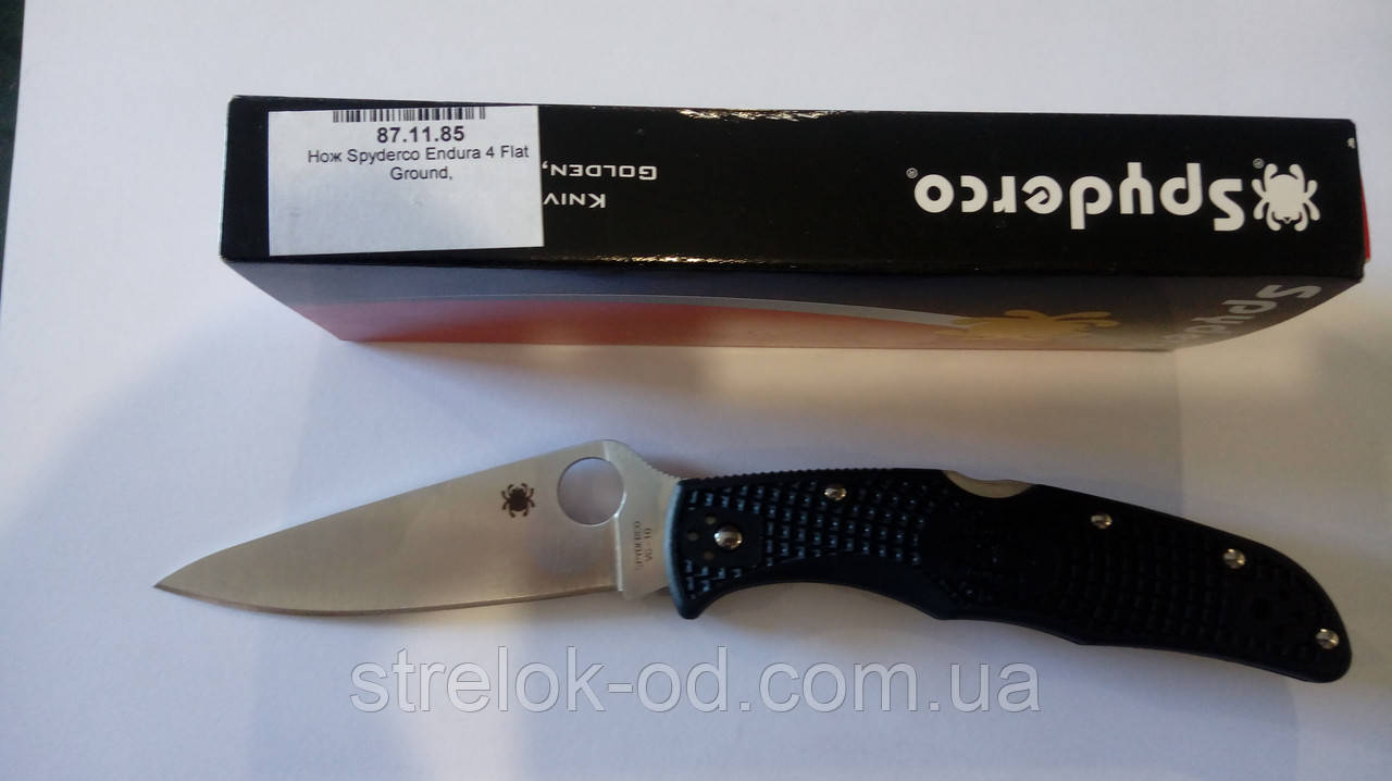 Ніж Spyderco Endura4, сталь — VG-10, ручка — FRN
є в різних кольорах колодки.