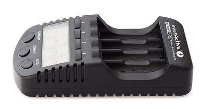 Універсальний зарядний пристрій everActive NC-1000 PLUS 4 канали Ni-Cd/Ni-Mh 220V/12V USB, фото 6