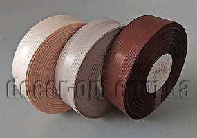 Стрічка репсова з атласом 2,5 см 25 ярд