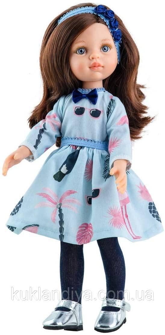 Лялька Paola Reina-Керол у блакитному 32 см., фото 1