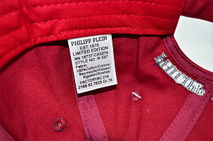 Бейсболка 47Brand Philipp Plein бордова (C 0919-220), фото 3