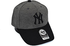 Бейсболка MBL 47 Adjustable New York Yankees темно-серая (C 0919-240), фото 1