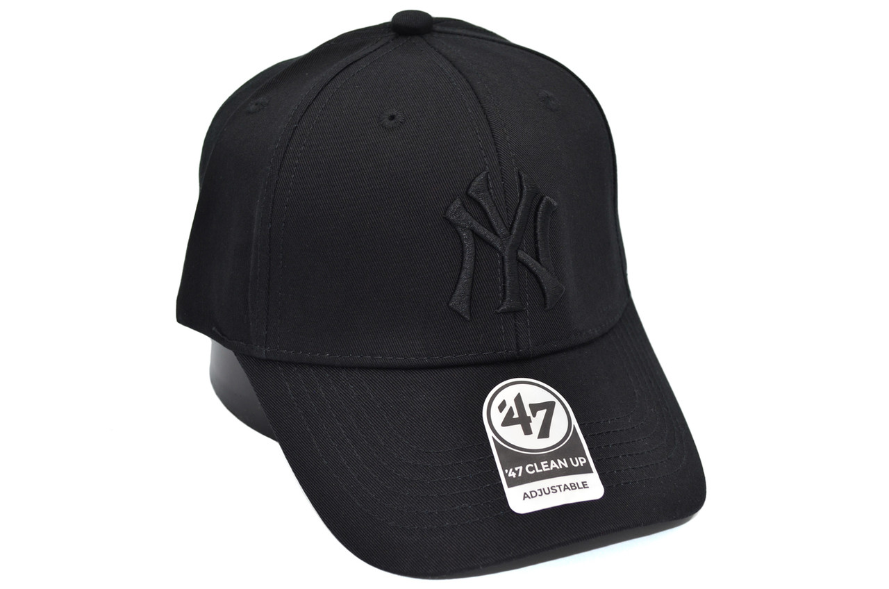 Бейсболка MBL 47 Adjustable New York Yankees чорна (C 0919-243)