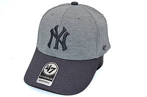 Бейсболка MBL 47 Adjustable New York Yankees світло-сіра (C 0919-245), фото 3