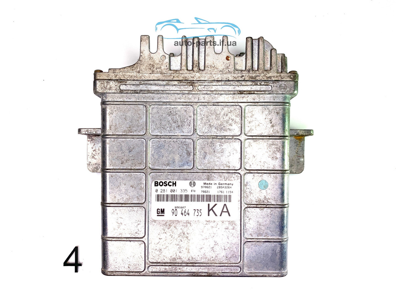 Блок управління двигуном (ЕБУ Opel Vectra B 2.0 DTI, 90464735, 0281001335 №4