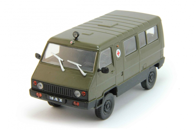 Автолегенди Колекційна модель (ДеАгостіні) №96 УАЗ-3972 хакі