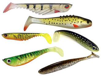 Приманки для риби, віброхвости, воблери