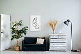 Картина на холсті  інтер'єрна абстрактна настінна арт панно Manific Decor "Young lioness / Молода левиця", фото 6