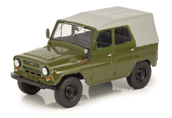 Автолегенди Колекційна модель (ДеАгостіні) №8 УАЗ-469Б