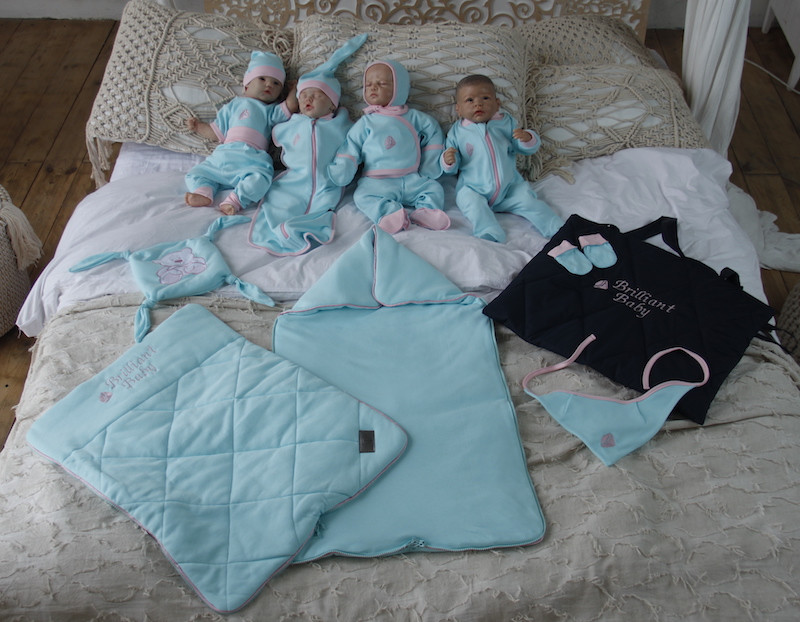 Набір одягу для новонароджених Baby Bag бірюзовий, 56 розмір