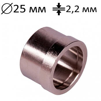 Гільза затискна для труб РЕ-Хс 25 мм ALFA CHE