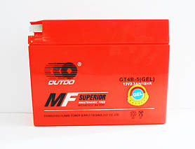 Акумулятор мото GEL 12V 2,3 Ah (GT4B-5)