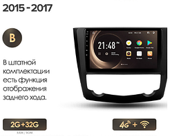 Junsun 4G Android магнітолу для Renault Kadjar 2015 — 2020 2ГБ ОЗУ + 32 + 4G тип В