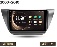 Junsun 4G Android магнитола для Mitsubishi Lancer 9 CS 2000 - 2010 2ГБ ОЗУ + 32 + 4G