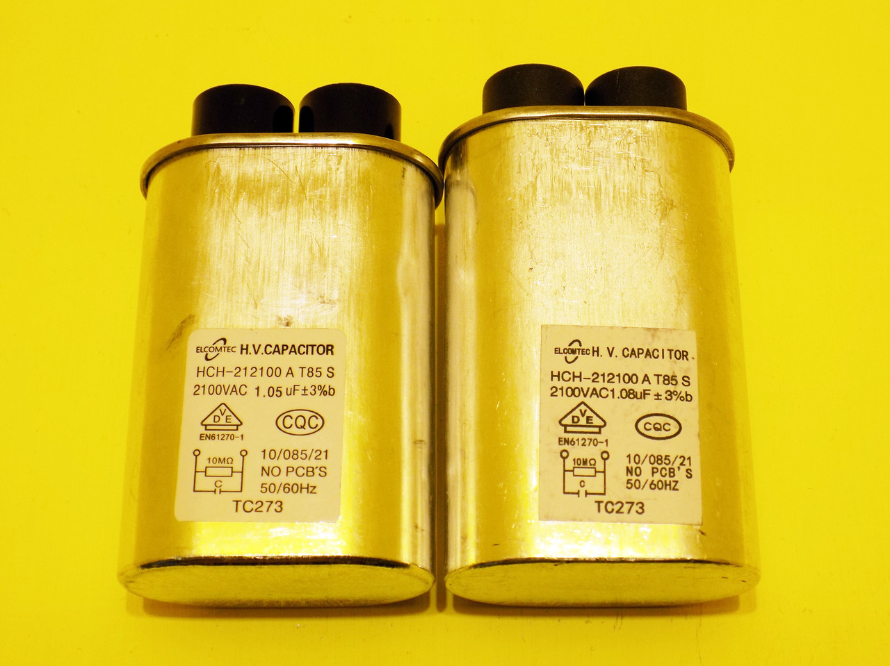HCH-212100A 2100VAC 1.08 мкФ (1.08 uF)