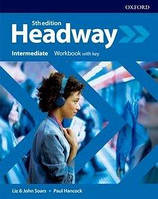 Headway 5th Edition Intermediate Workbook with key