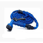 Шланг садовий поливальний з розпилювачем гнучкий розтягується Magic Hose 100FT 30m, фото 4