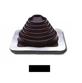 Прохід покрівельний Master-flash прямий 50-70 мм (чорний), фото 1