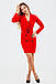 Класичне жіноче плаття Impreza, червоний, фото 2