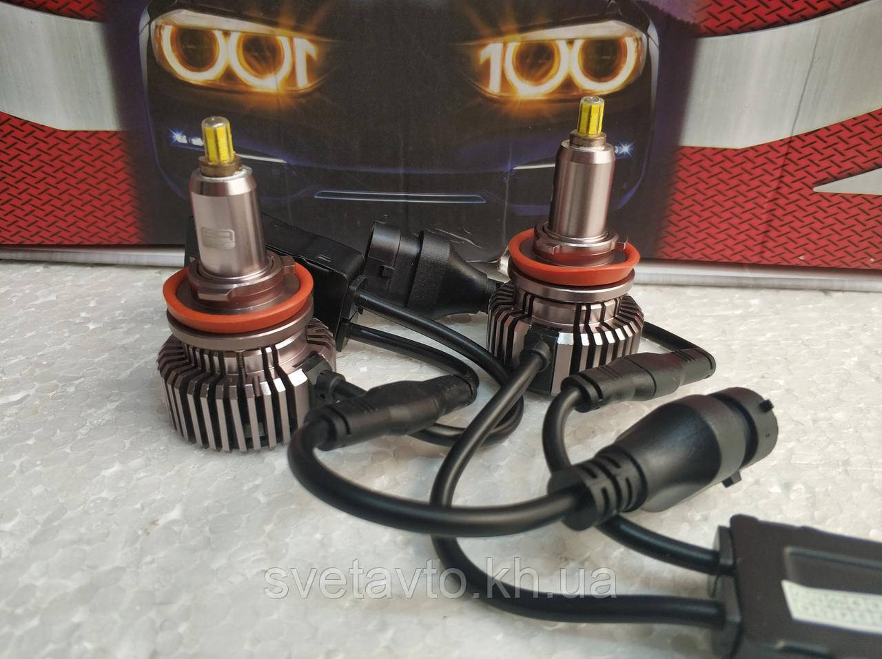 Светодиодные Автомобильные LED Лампы в Линзу HB4 3 D 360 6000lm ...