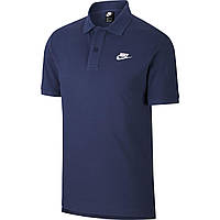 Футболка поло Nike Sportswear CJ4456-410 Темно-синій