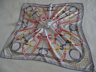 Хустка Hermes шовк, фото 1