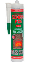Герметик — прокладка червоний SOMA FIX (для високих темп.) туба 310 мл. (+350С), S357