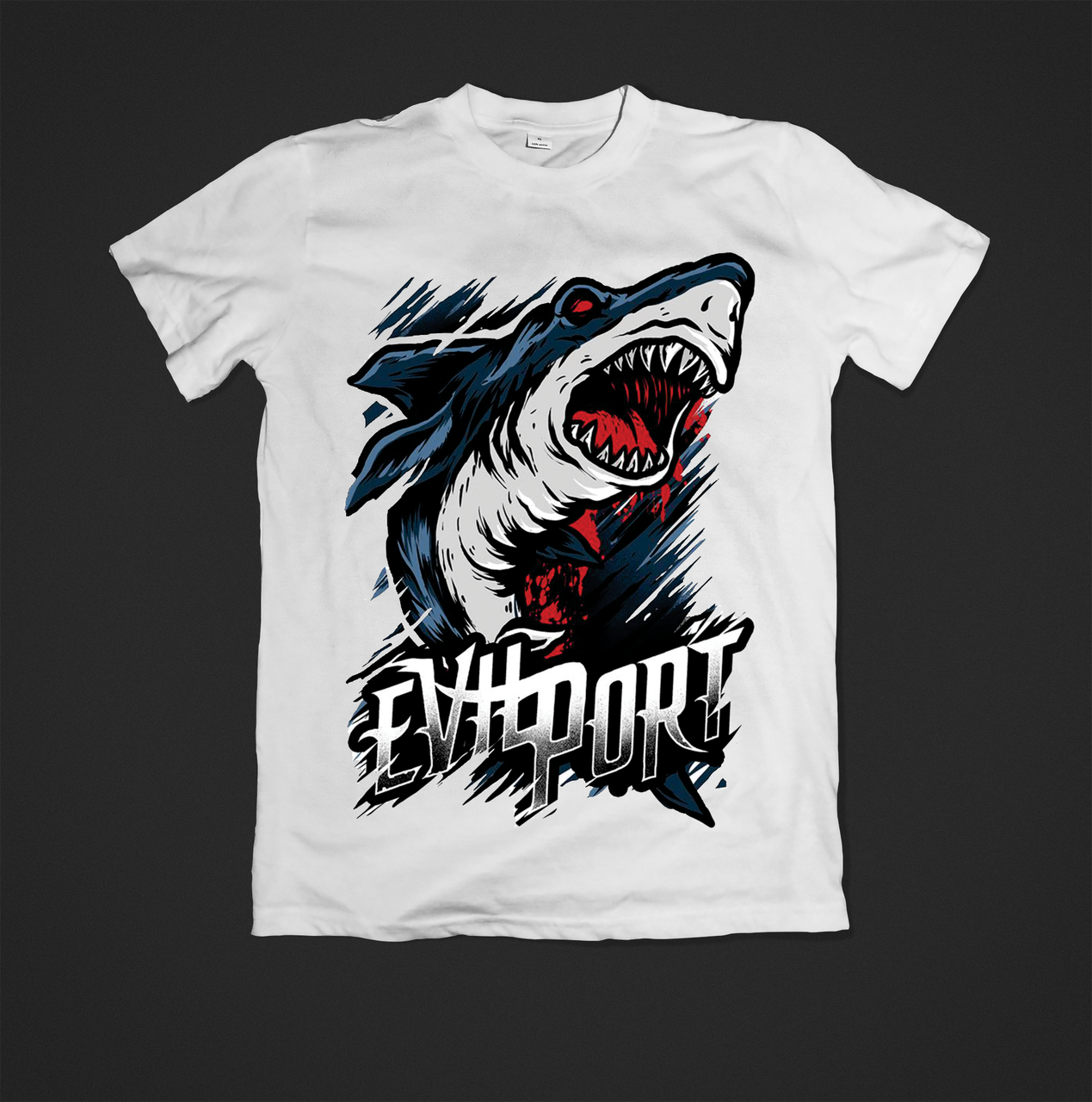 Футболка YOUstyle для чоловіків Evilport 0485 XXL White