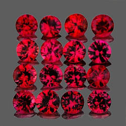 Червоний шпінель 2.5 мм