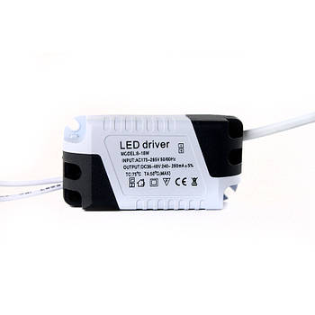 ElectroHouse LED драйвер 8-18W Input: AC 175-265V Output:DC 36-48V