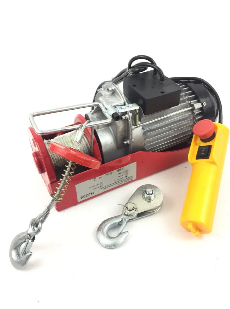 Тельфер Euro Craft HJ206 : 300kg / 600kg : 2000W