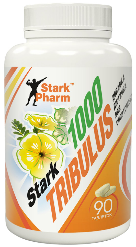 Трибулус Stark Pharm - Tribulus 1000 (90 таблеток) бустер тестостерона ...