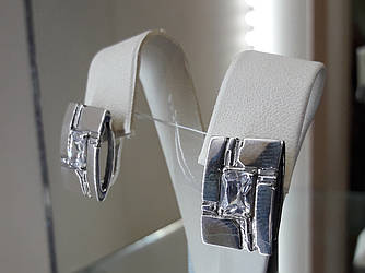 Срібні сережки 925 проби