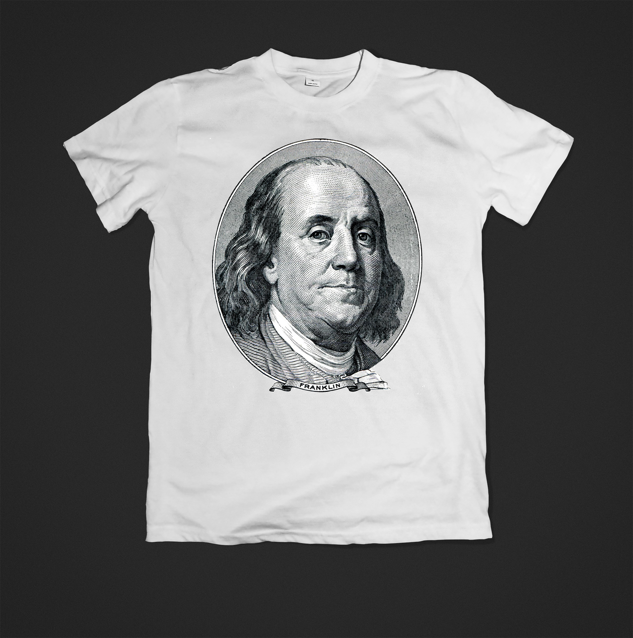 Футболка YOUstyle для чоловіків Franklin 0487 XXL White