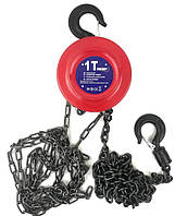 Таль ланцюгова Euro Craft: 1000кг: Висота підіймання: 2,5м