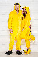 Кигуруми для взрослых Пикачу: женская и мужская пижама