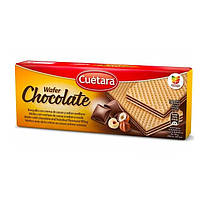 Вафлі Cuetara Wafer Chocolate з горіхово-шоколадною начинкою 150 г Іспанія