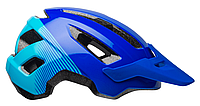 Велосипедний шолом велошолом Bell Nomad W MTB MIPS Helmet Dark/Bright Blue Hash Universal Women's (52-57cm)