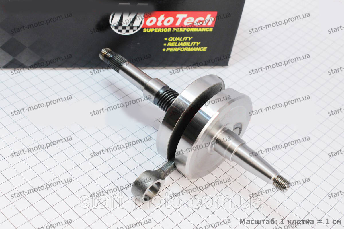 Honda Dio ZX AF34/35 (ширина щоки 34 mm) Колінвал фірма (Mototech)