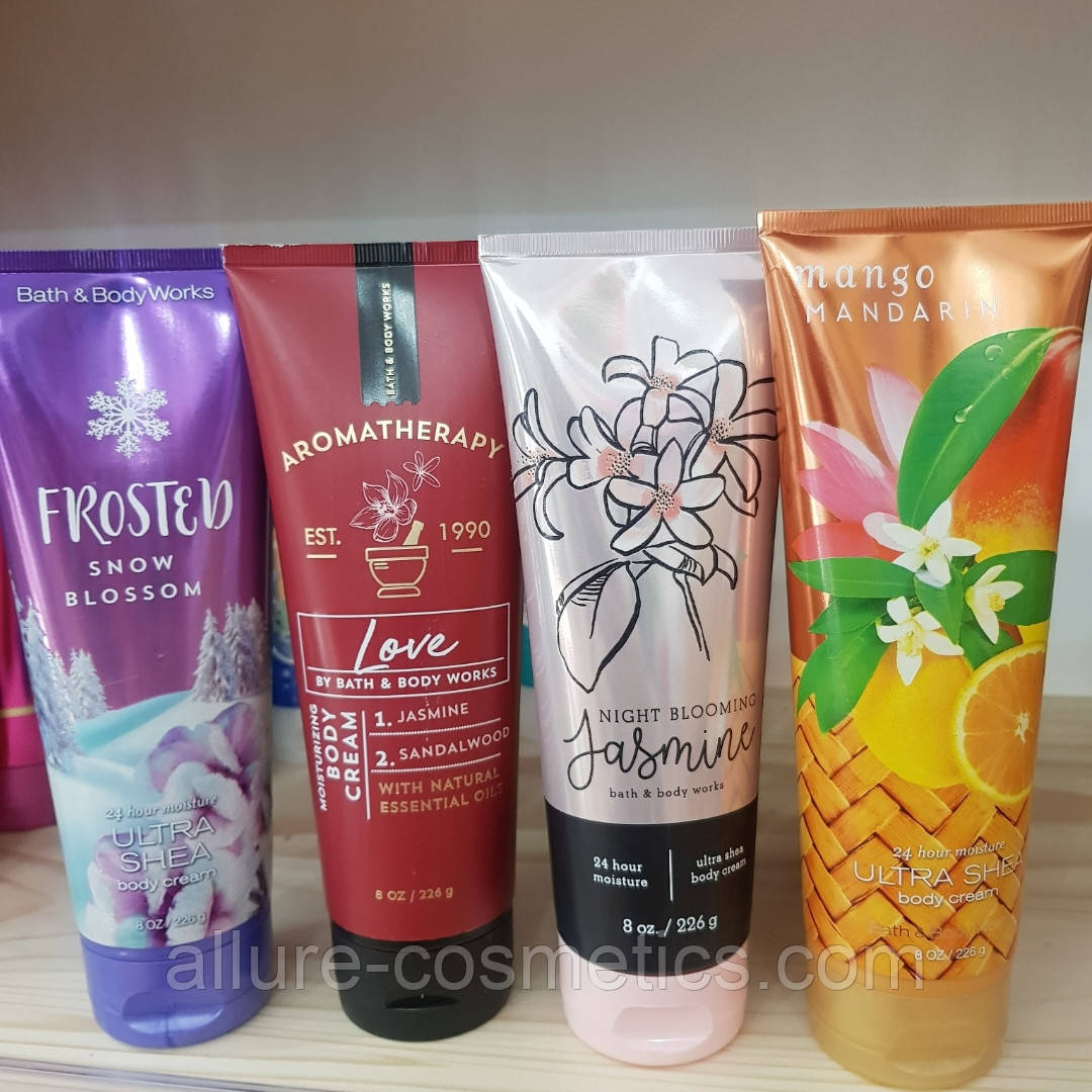 Зволожуючий крем для тіла Bath and Body Works Ultra Shea Body Cream в асортименті
