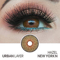 Контактные цветные линзы Urban Layer New York N Hazel