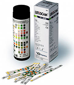 Тест-смужки URISCAN (Уріскан) для дослідження сечі U41 GEN 11, 100 шт.