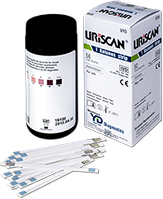 Тест-полоски URISCAN (Урискан) для исследования мочи U15 Ketone 1 (кетоны), 50 шт.