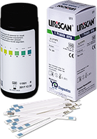 Тест-полоски для исследования мочи URISCAN (Урискан) 1 U11 Protein Strip (белок), 50 шт.
