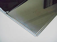 Нержавеющий лист 1.0 мм aisi 201 зеркало BA +PVC 1250х2500